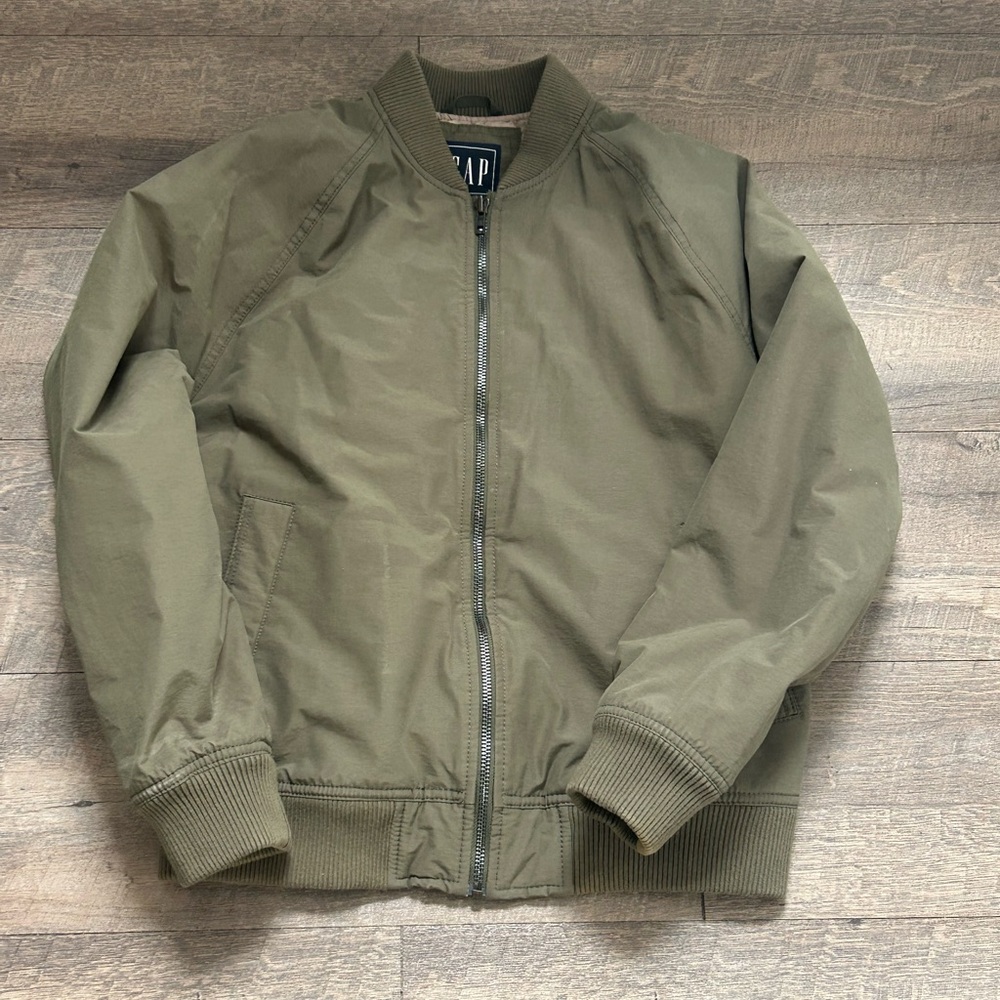 The Gap Bomber Jacket Size Small